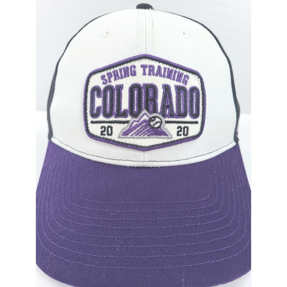 '47 Colorado Rockies 2020 Spring Training Snapback Hat MLB Sportswear Athletic